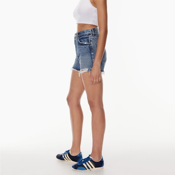 Agolde Dee High Rise Shorts - Picture 4 of 11